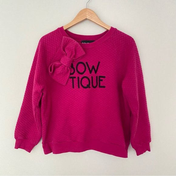 BOUTIQUE MOSCHINO Pink Bowtique Sweatshirt - Picture 2 of 13